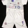 High-quality KAFD White Jersey with Ronaldo’s name and number for Al Nassr fans