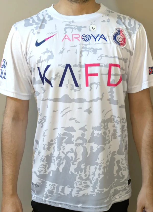 Buy KAFD Ronaldo White Kit Jersey Footbal Al-Nassar FC