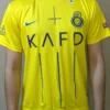 KAFD Ronaldo Jersey Yellow Al-Nassr 23/24 Home.