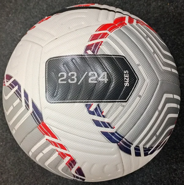 Textured casing of NWSL Academy Soccer Ball for consistent touch