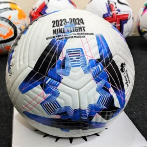 Rare Nike Flight Premier League 2023-2024 Ball with vintage design in official size, A+ quality, seamless surface