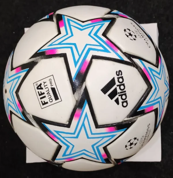 close up view of UEFA Champions League Ball 2023 2024