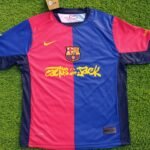close up view of Nike FC Barcelona x Cactus Jack 2024/25 Match Home Jersey