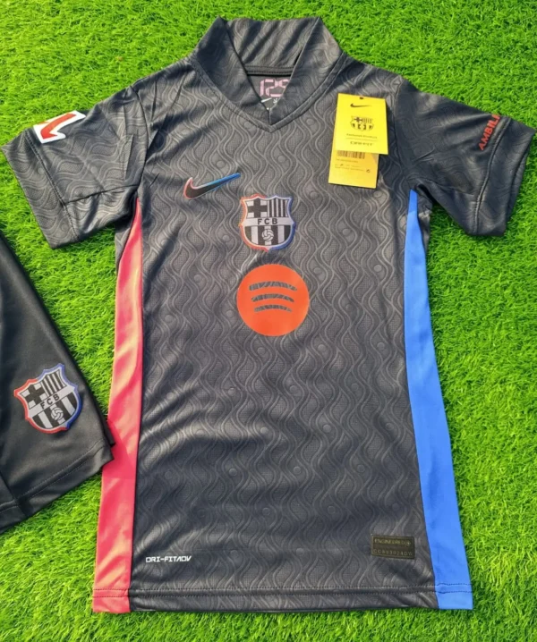 FC Barcelona away jersey for sale.